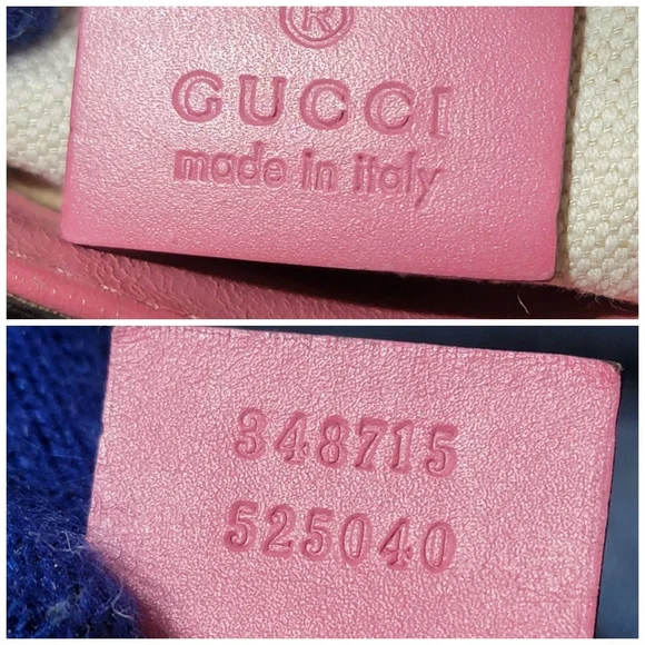 Authentic Gucci Craft Denim Tote Bag